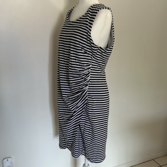 NWOT Market & Spruce Carl Ruched Knit Dress - Picture 4 of 8